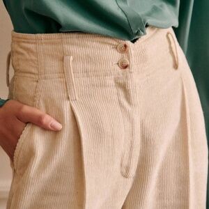 Sezane - Hedi Trousers - Écru. - Size 38